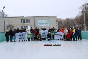 Профсоюз УАЗ провел соревнования по керлингу