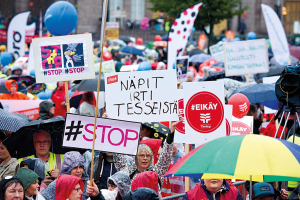 Финляндия. Стачки под северной звездой