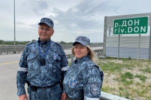 25 лет семейной жизни семьи Ревенко и 6 лет безупречной службы в Северо-Кавказском филиале ФГУП «УВО Минтранса России»