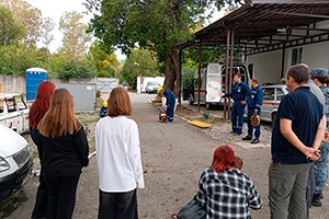 В краснодарском подразделении МЧС прошло мероприятие для детей работников ФГУП «УВО Минтранса России»