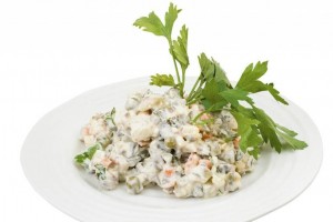 Стоимость набора продуктов для «Оливье» выросла на 2,1 % за год