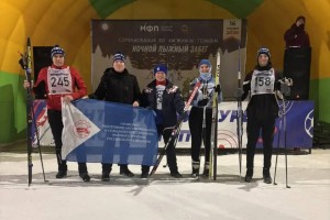 Первичная профсоюзная организация ООО «СЭТранс» приняла участие в «Ночном лыжном забеге»