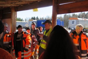 Администрация и профком СЛПК провели совместный выезд на вахту лесозаготовителей