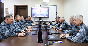 На Кубани работники ведомственной охраны Минтранса России приняли участие в международной акции «Диктант Победы»