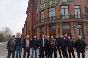 В Новосибирске профсоюз организовал для работников ведомственной охраны Минтранса России экскурсию в исторический парк «Россия – Моя история»