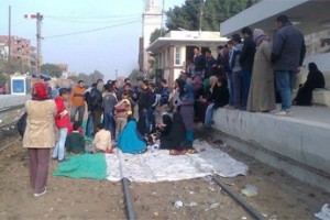 Кирпич на рельсы