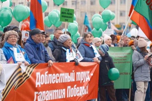 В первомайских акциях профсоюзов приняли участие более 3 млн человек