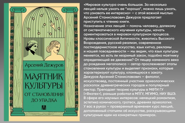Маятник культуры. От становления до упадка Маятник культуры. От становления до упадка