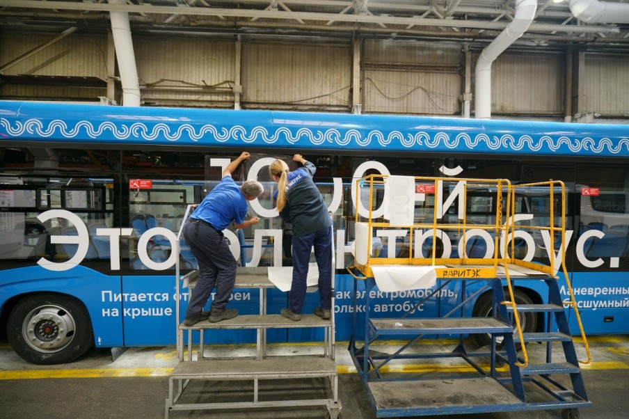 Уже больше 1000 электробусов изготовлено на заводе НЕФАЗ