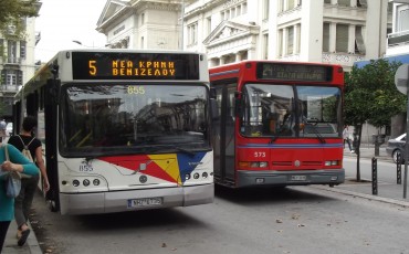 В Греции проходит забастовка работников общественного транспорта