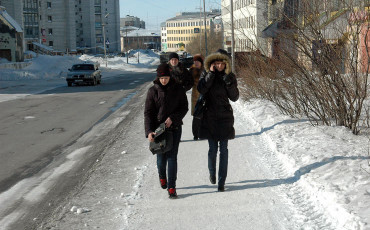 Арктика тает людьми