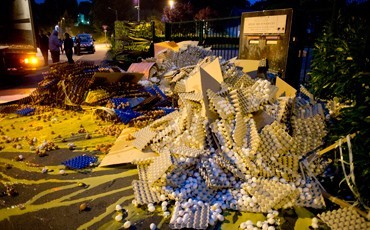 Удар по яйцам