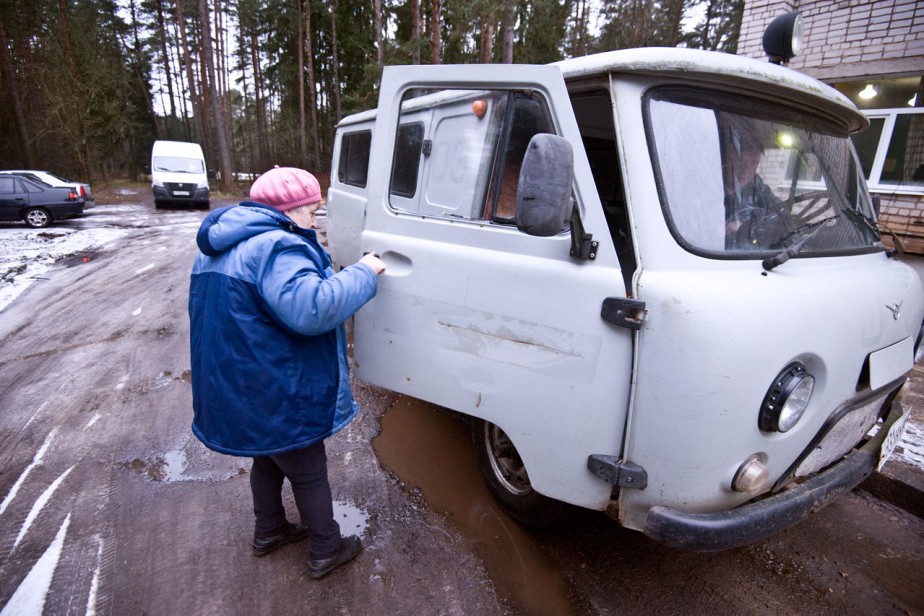 Телега скорой помощи