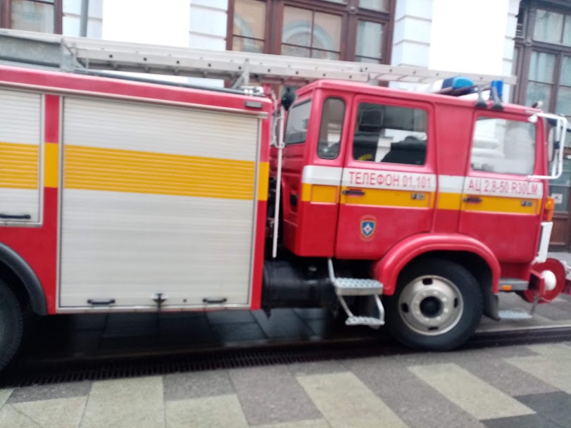 Пожар произошел в здании Московского горкома профсоюза работников образования