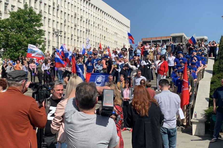 В Пятигорске дан старт первомайскому автопробегу профсоюзов СКФО и ЮФО