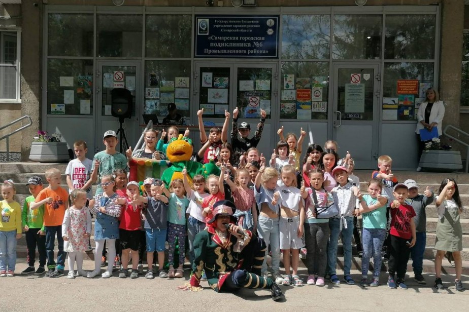 Праздники для детей прошли в медучреждениях Самарской области