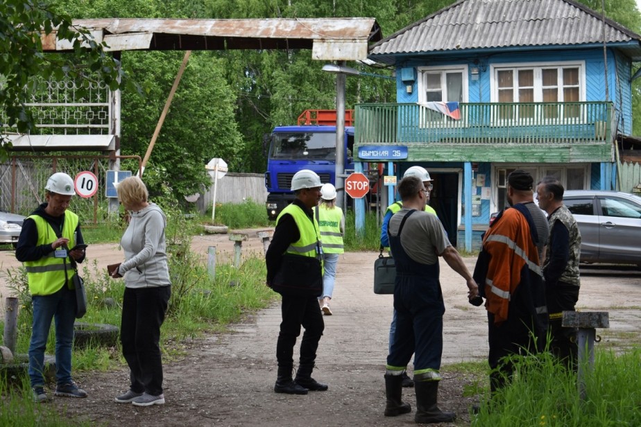 Профсоюзный десант на заводе Плитного мира в Коми