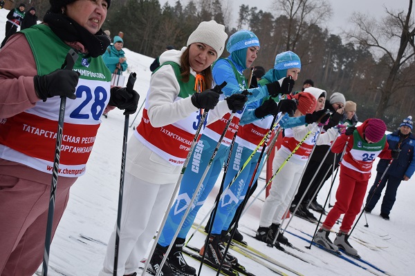Татарстанские химики провели зимнюю спартакиаду