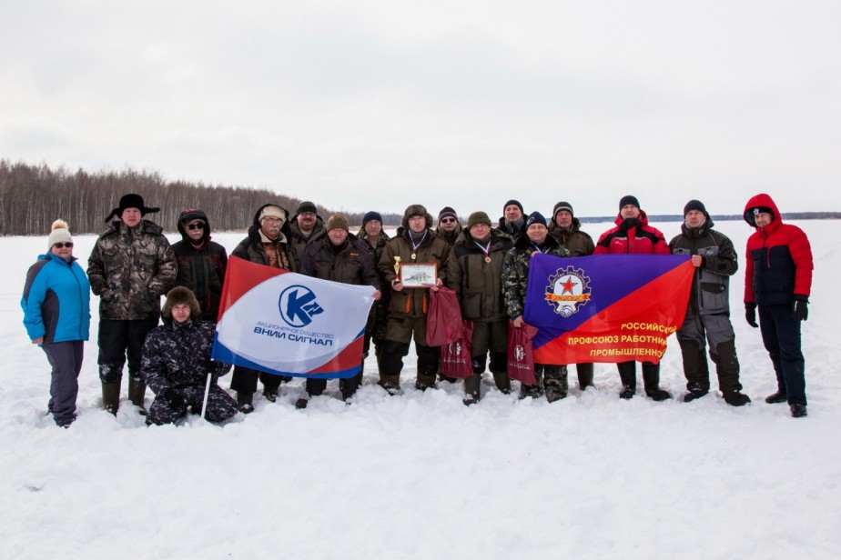 Под Суздалем прошел профсоюзный турнир ВНИИ «Сигнал» по зимней рыбалке