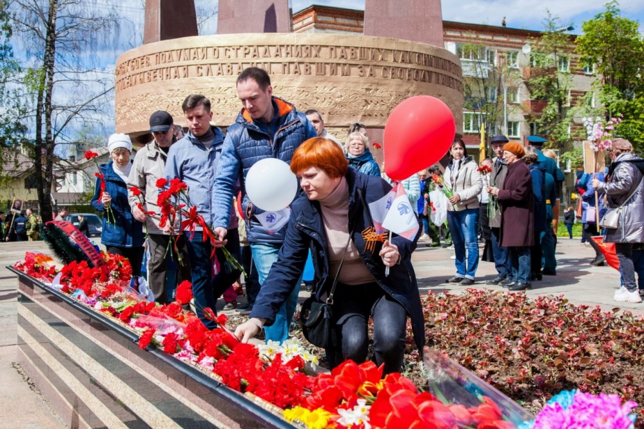 Память поколений: работники ВНИИ «Сигнал» приняли участие в памятном митинге в честь Дня Победы