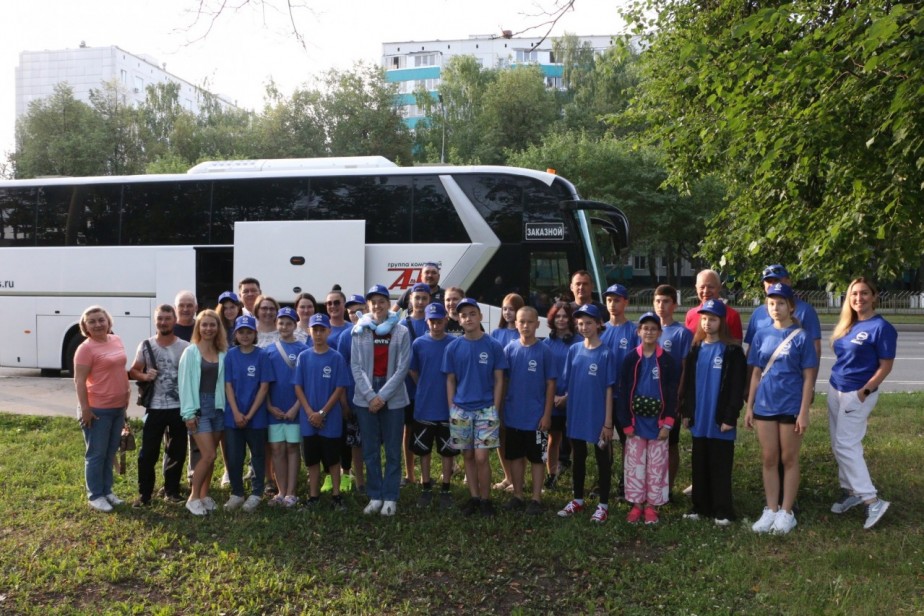 Состоялась первая отправка детей камазовцев в детский лагерь на Черноморском побережье