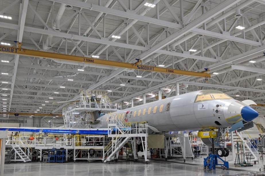 В Канаде на заводе по производству самолетов Bombardier бастуют рабочие