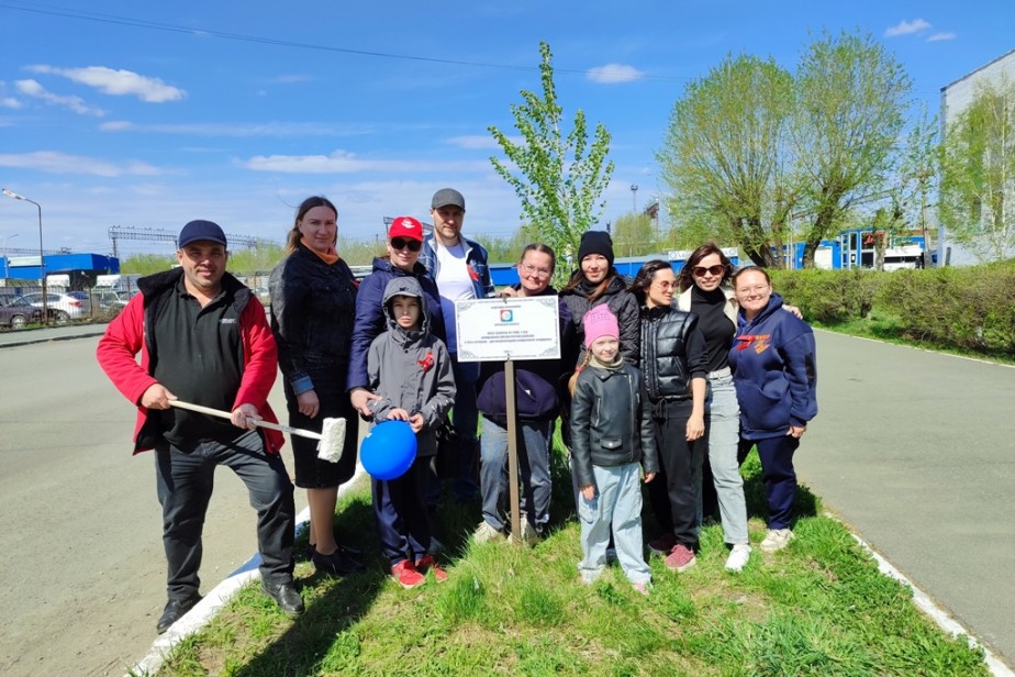 Первомай в Кургане завершился субботником