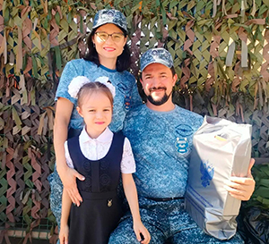 48 первоклассникам вручил подарки терком Краснодарского филиала