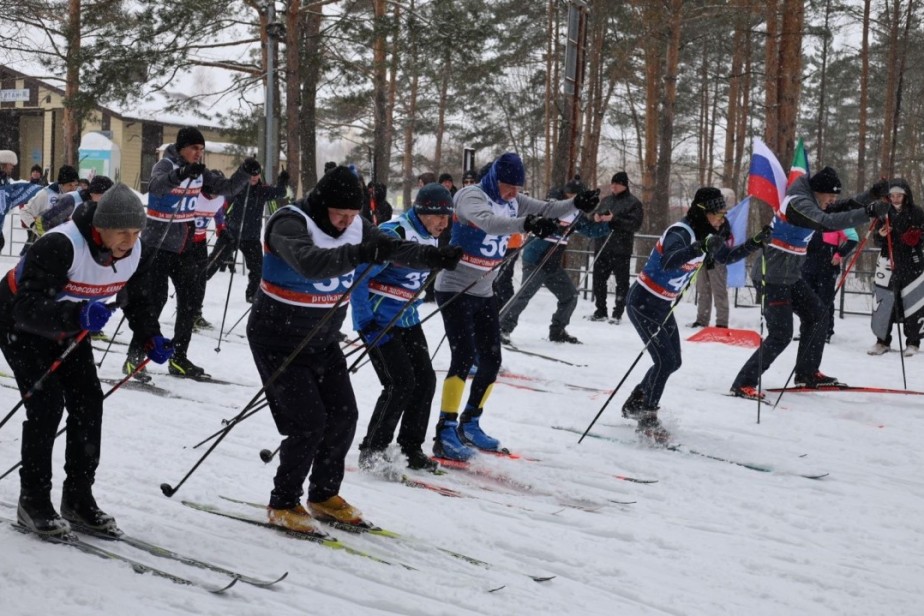 Состоялось открытое первенство по лыжным гонкам ПАО «КАМАЗ»