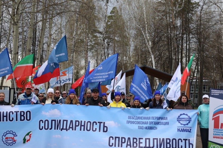 Трудом и единством: профактив КАМАЗа провёл первомайский субботник на территории ООК «Саулык»