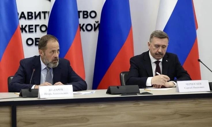Сергей Черногаев и Игорь Комаров обсудили защиту трудовых прав и развитие соцпартнерства в регионах Приволжья