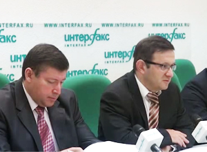 Официальная регистрация партии "Союз Труда". Пресс-конференция в Интерфакс.