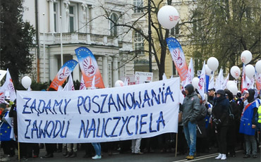 Польские учителя снова угрожают забастовкой