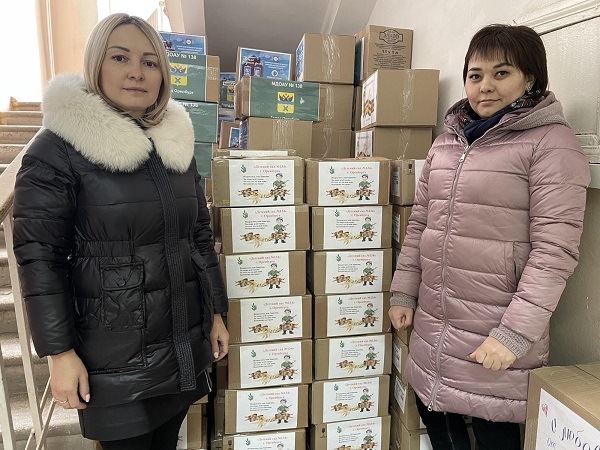 #СвоихНеБросаем - участие профсоюзных активистов в акции по сбору гуманитарной помощи российским воинам, участвующим в СВО и жителям освобожденных территорий