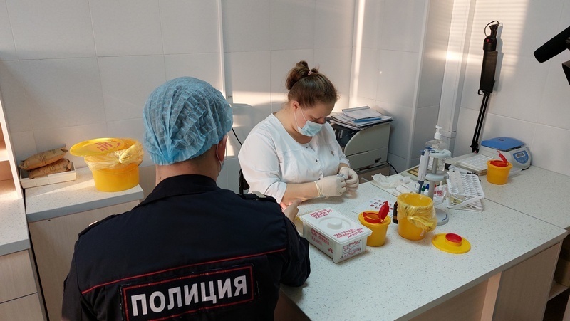 Акция по сбору донорской крови "Профсоюзный донор"