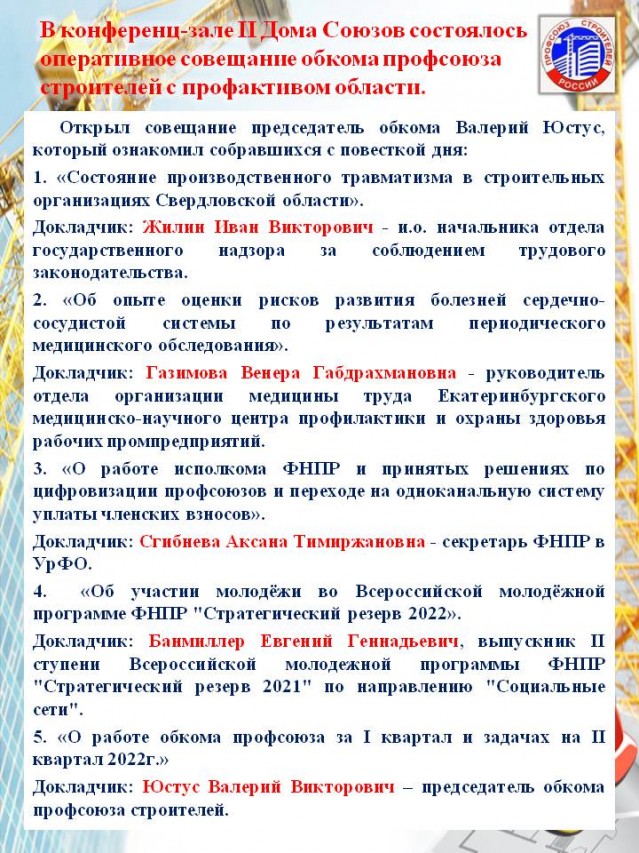 Дайджест главных событий