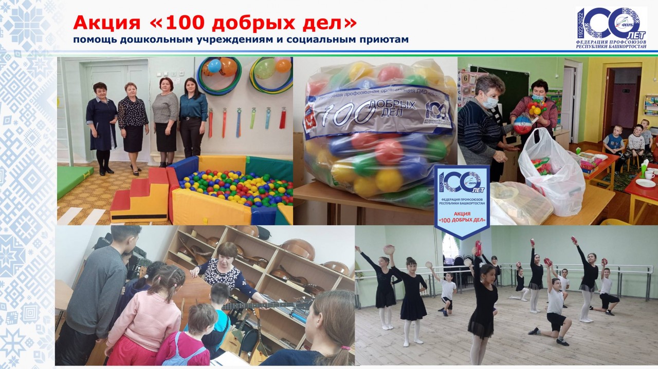 Акция «100 добрых дел»