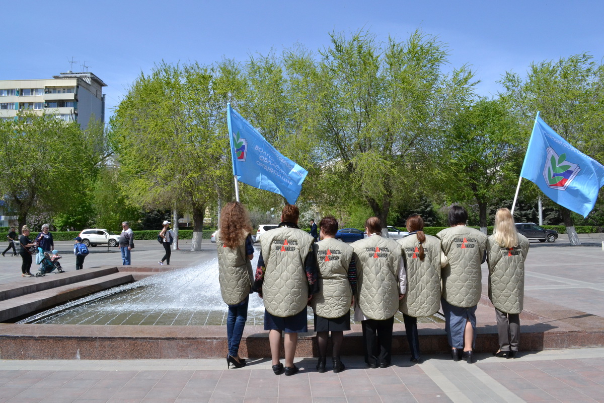 Проект Волгоградской областной организации Профессионального союза работников народного образования и науки Российской Федерации «Скажи ДА-СолиДАрности»